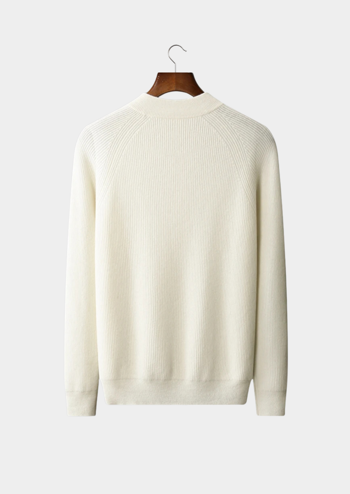 CASHMERE BUTTON SWEATER