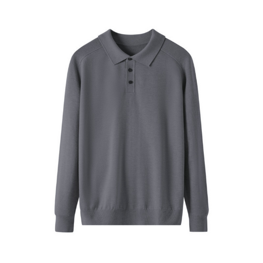 PREMIUM WOOL JUMPER POLO