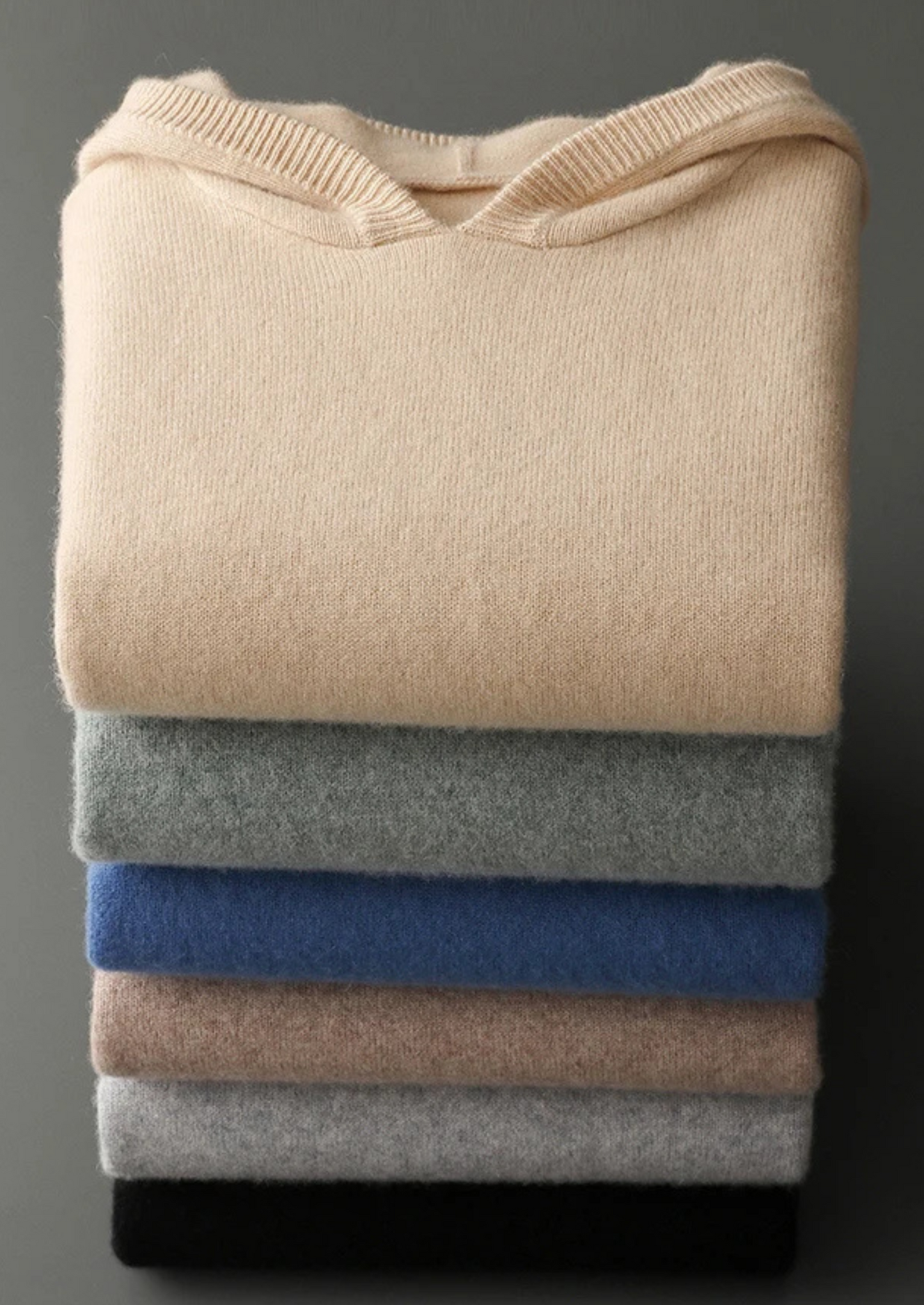 CASHMERE LEISURE HOODIE