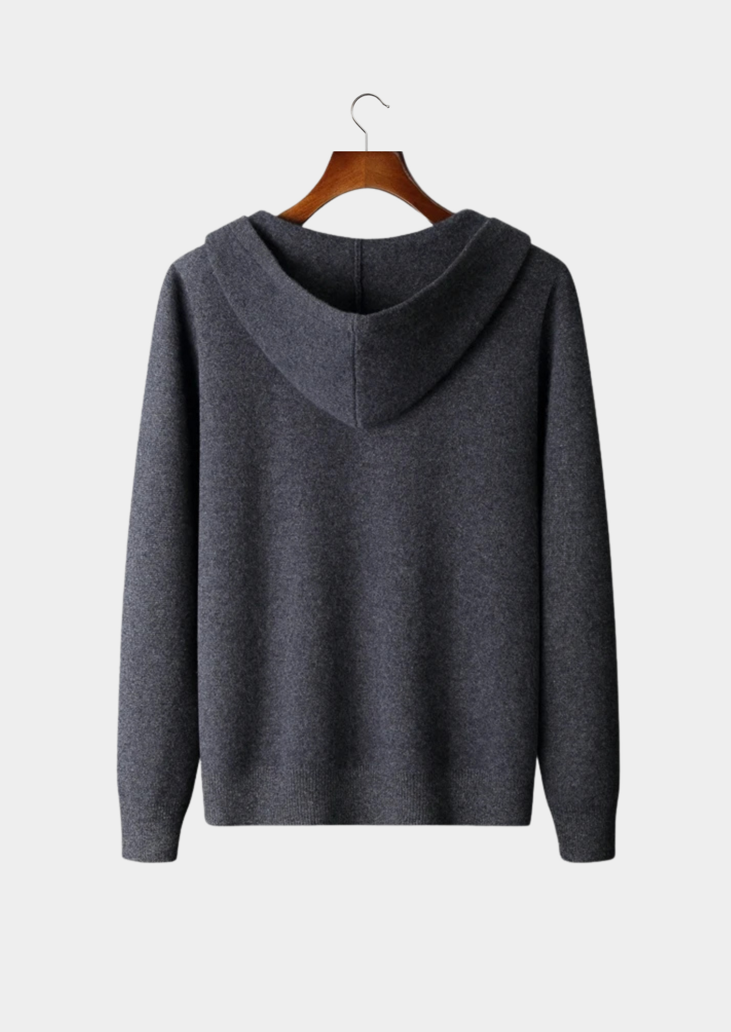 CASHMERE ZIPPER HOODIE