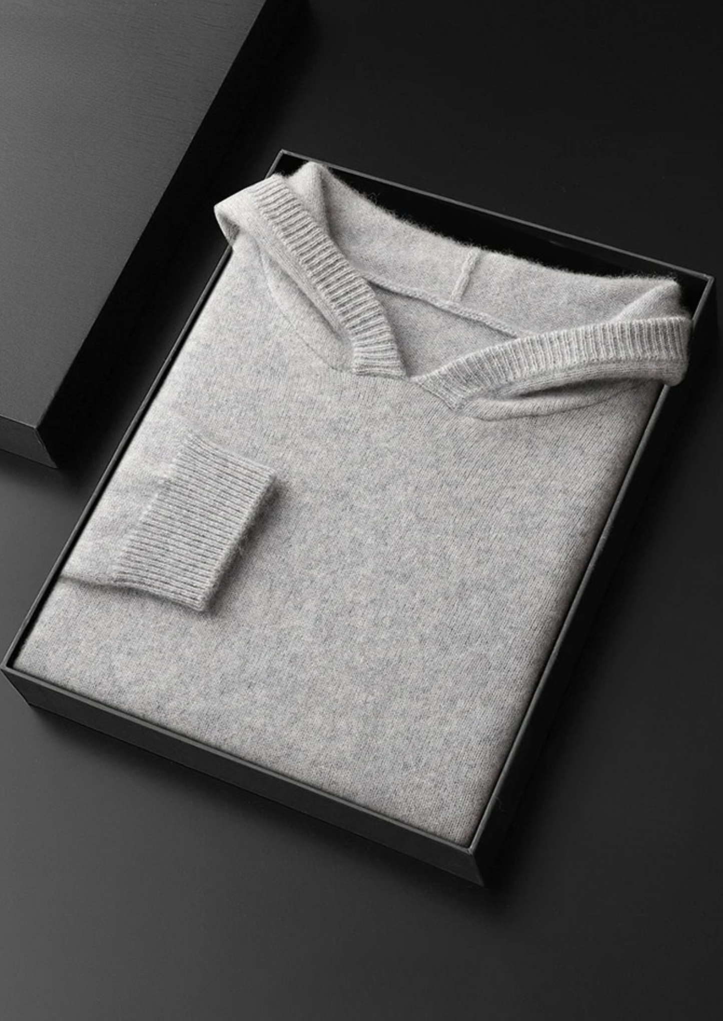 CASHMERE LEISURE HOODIE