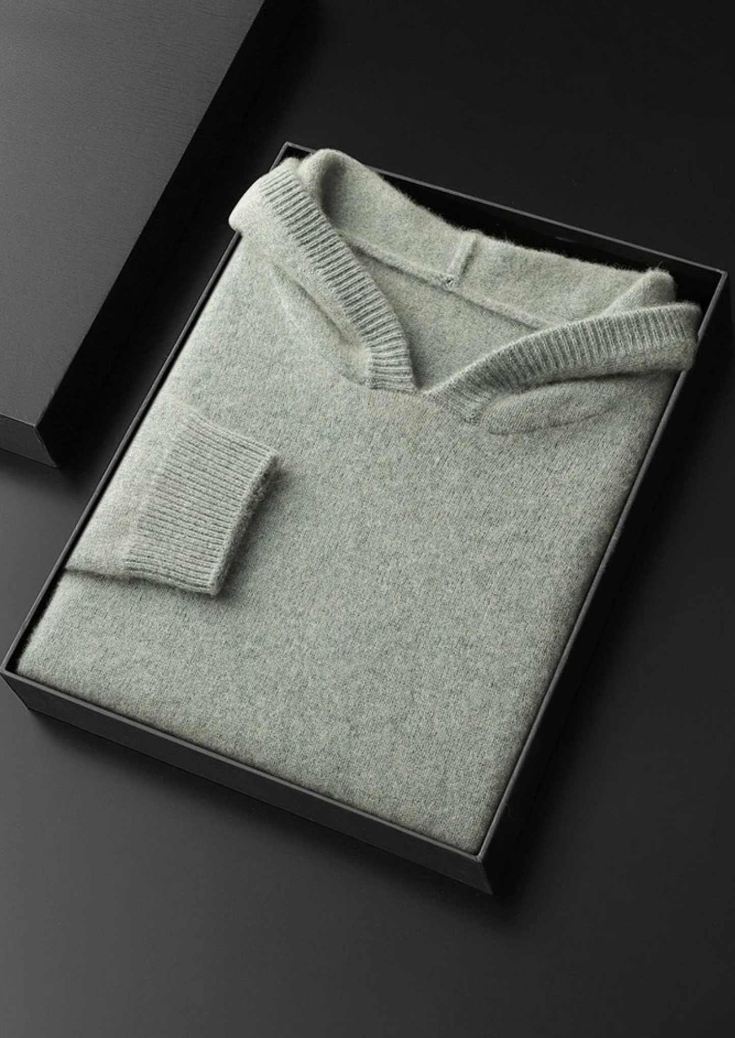 CASHMERE LEISURE HOODIE