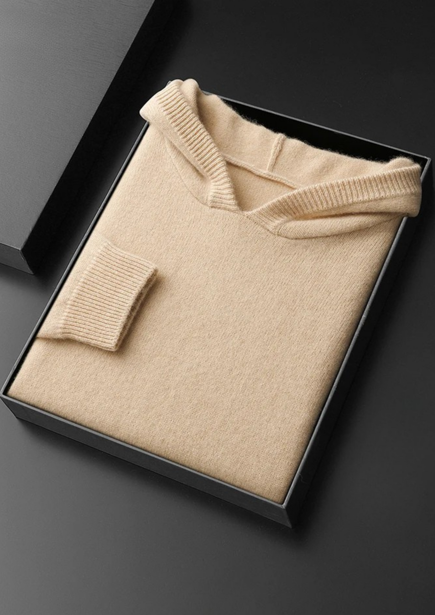 CASHMERE LEISURE HOODIE