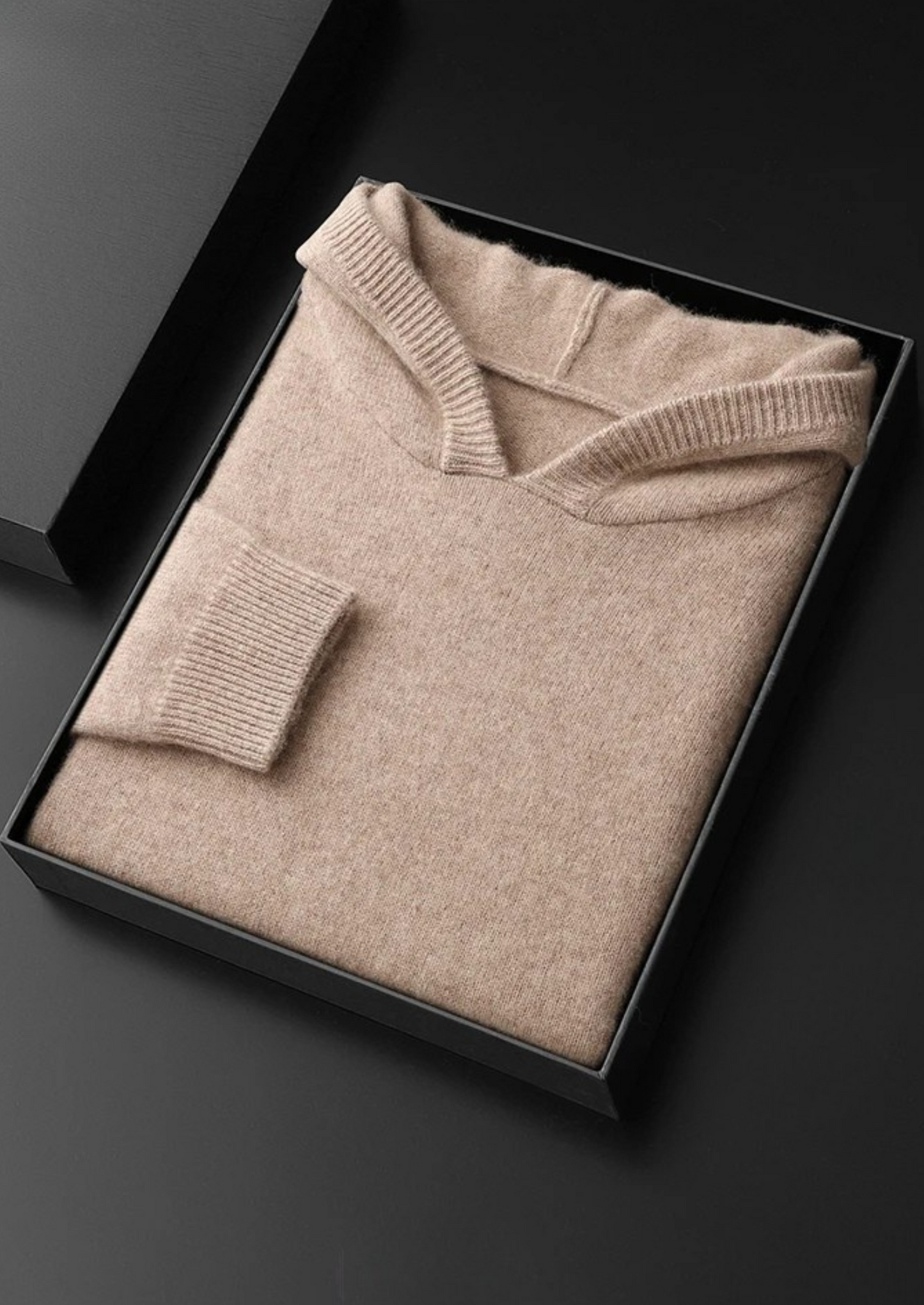 CASHMERE LEISURE HOODIE