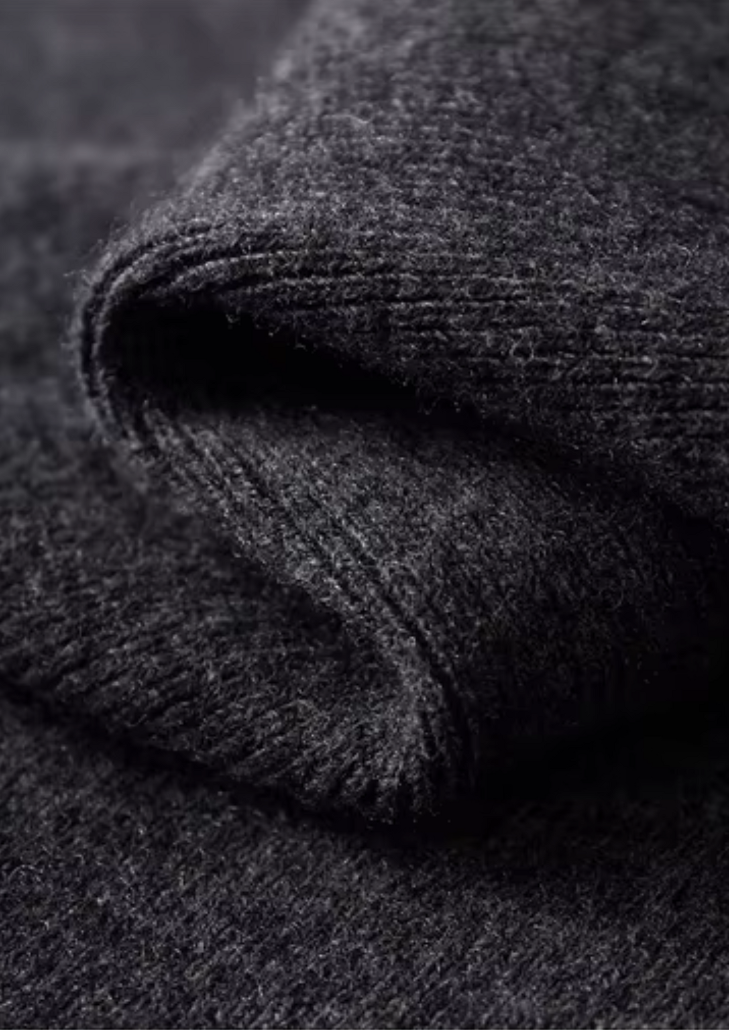 RIBBED POLO CARDIGAN