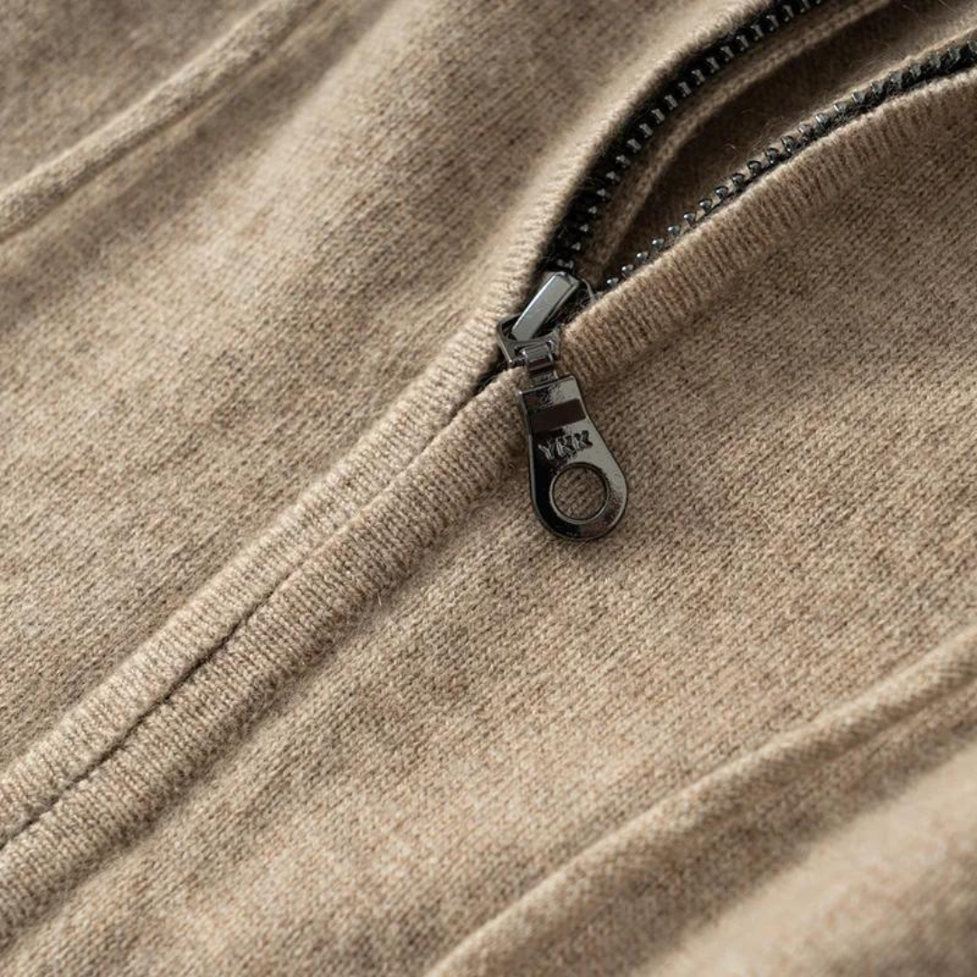 CASHMERE HOODED VEST