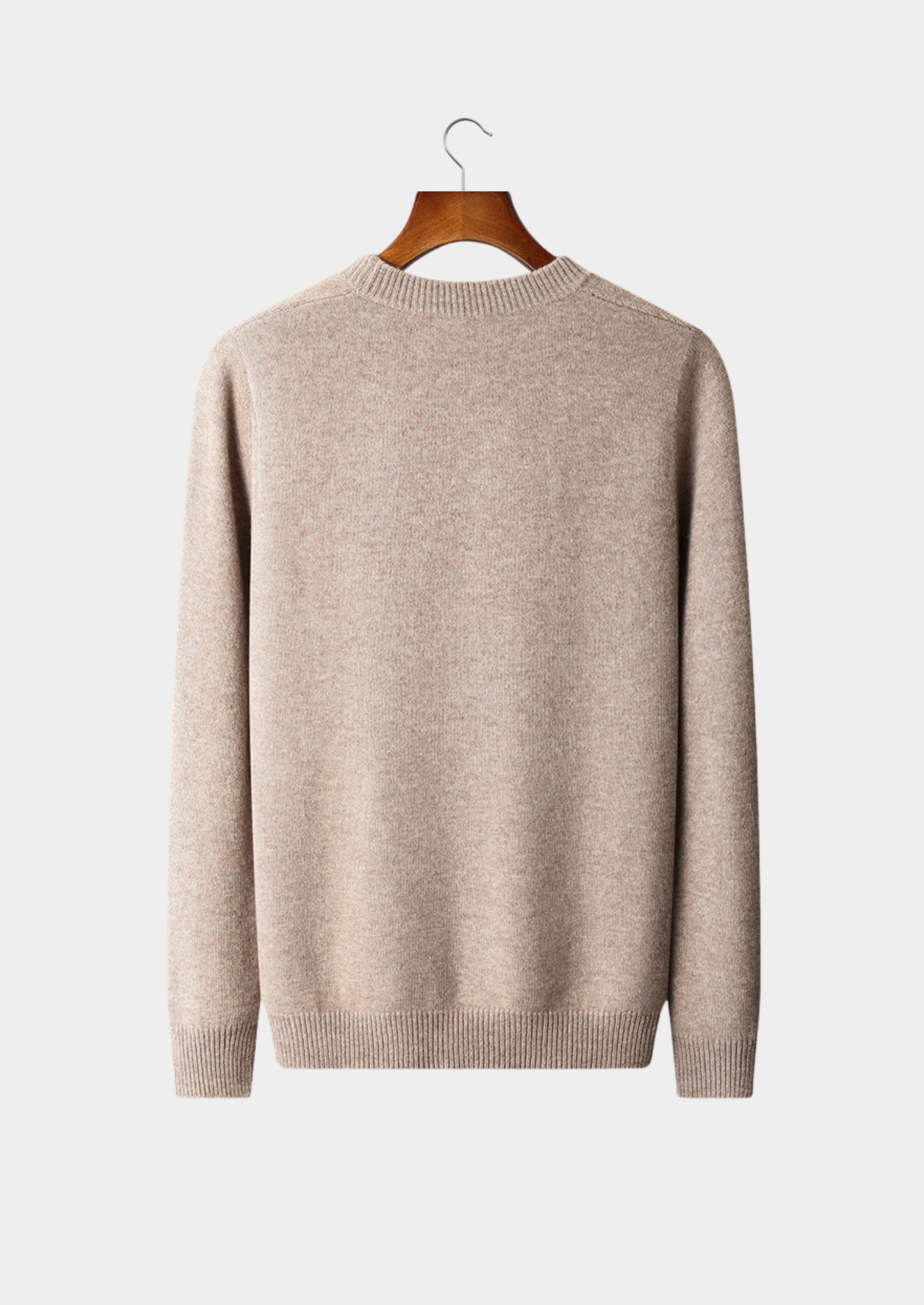 WOOL PATTERN CREWNECK