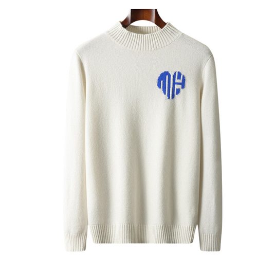 CASHMERE HEART SWEATER