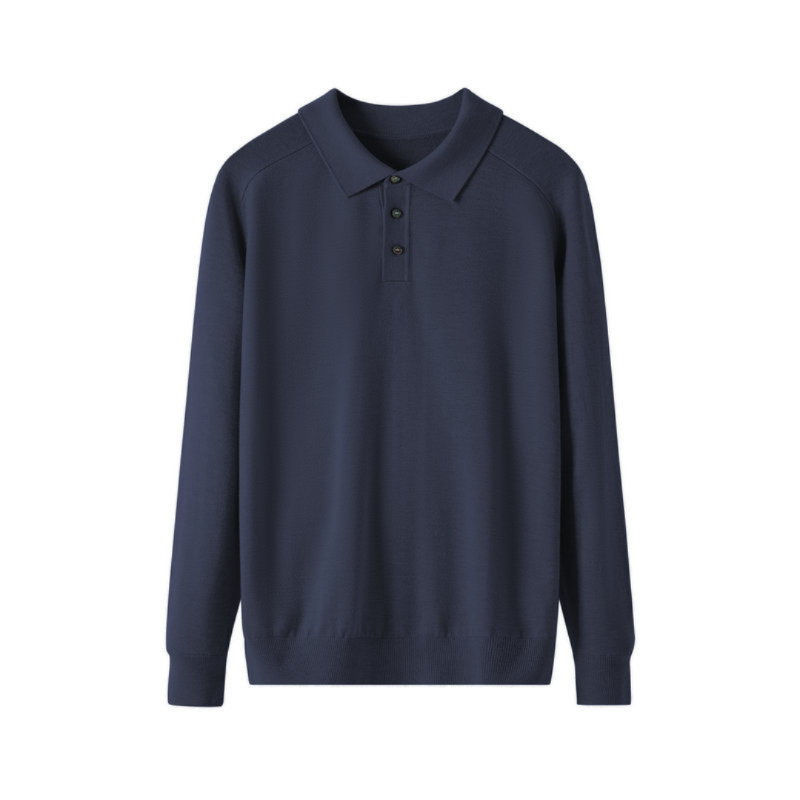 PREMIUM WOOL JUMPER POLO