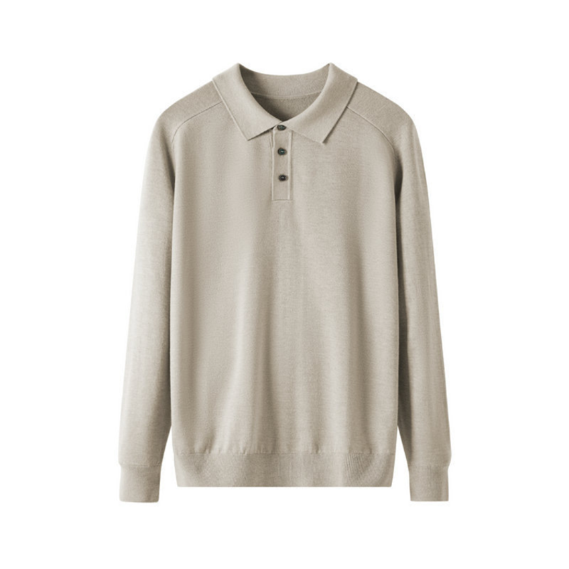 PREMIUM WOOL JUMPER POLO