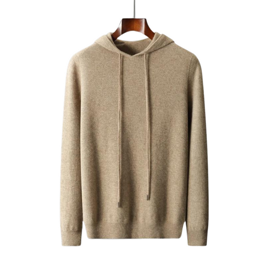WOOL HOODED SWEATER
