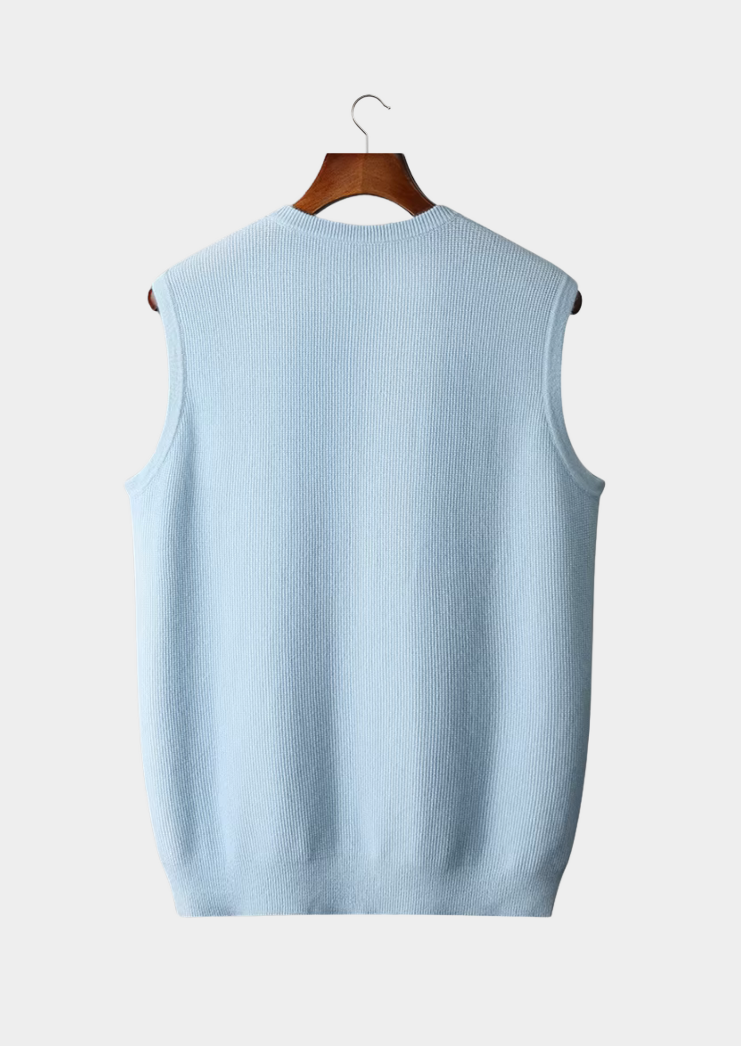 WOOL CREWNECK VEST