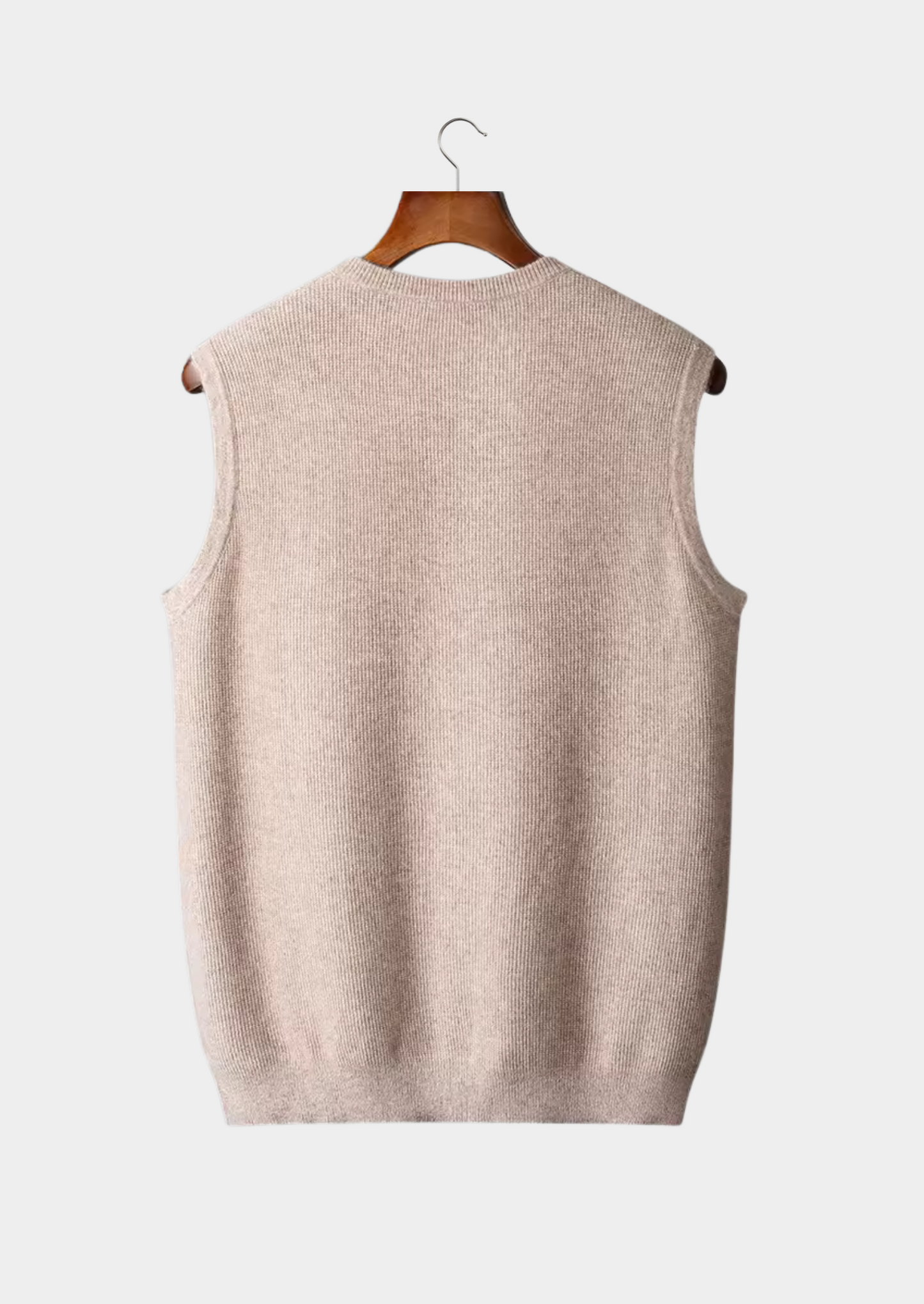 WOOL CREWNECK VEST
