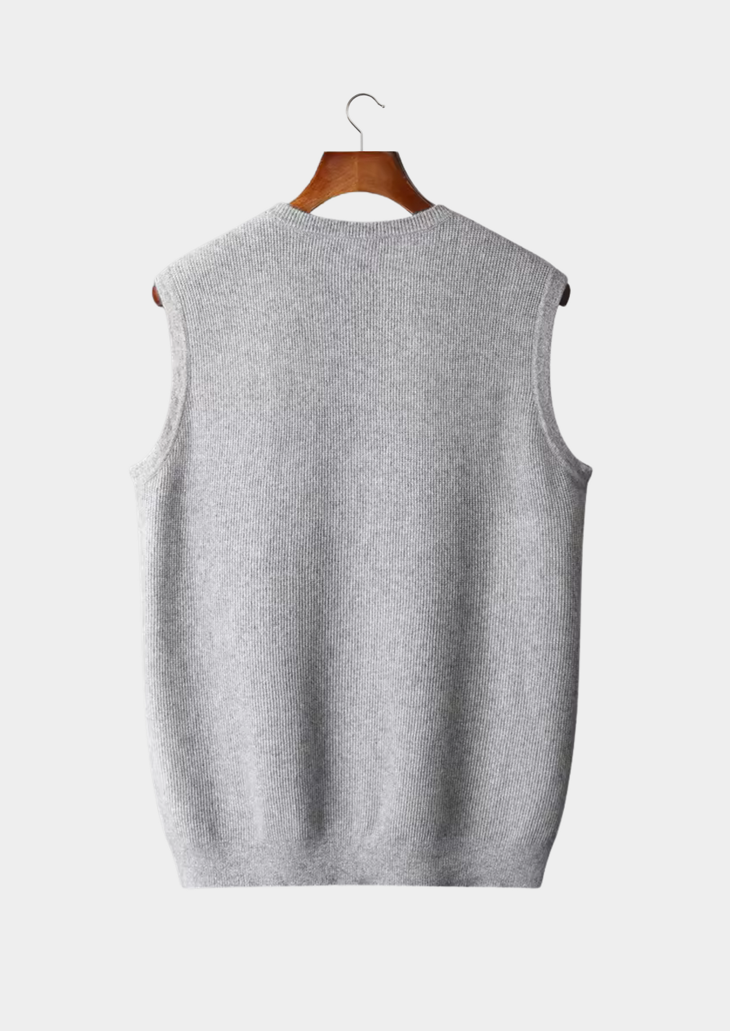 WOOL CREWNECK VEST